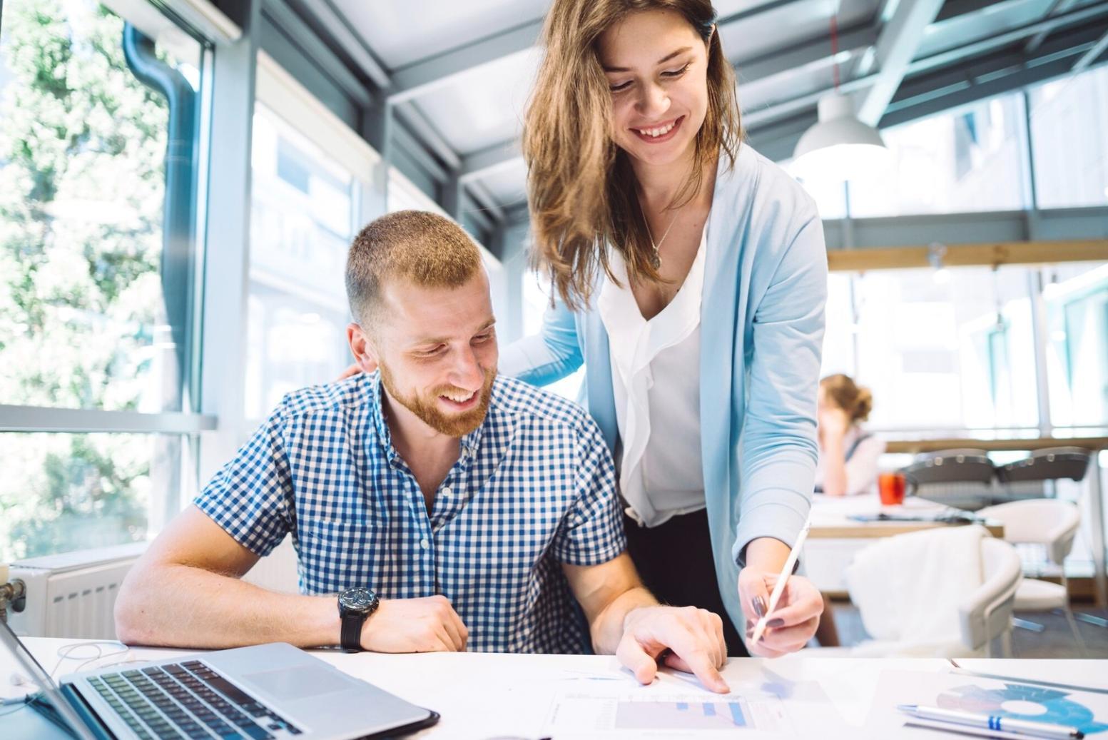 Financial consultation session with budget planning materials